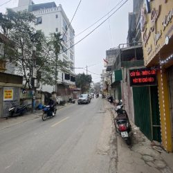 Bán đất mặt phố bà triệu hà trì 100M vỉa hè ô tô dừng đỗ kinh doanh ngày đêm hai