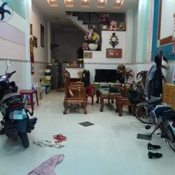 Nhà 1 trệt 2 lầu + sân thượng – xây dựng hầm hố - 4mx13m - đông hưng thuận gần s