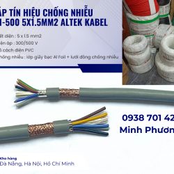 Cáp tín hiệu chống nhiễu sh-500 5x1.5mm2 Altek Kabel Đà Nẵng, Cần Thơ, Kiên Gian