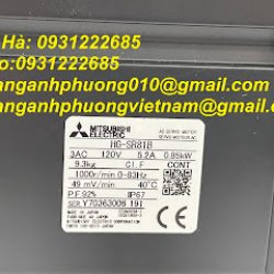 Nhập khẩu dòng Ac servo motor HG-SR81B mitsubishi - liên hệ ngay