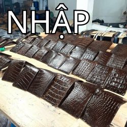 Mua Sỉ Ví & Dây Nịt Cá Sấu – Hàng Da Thật, Sang Trọng, Giá Tận Xưởng