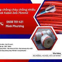 Cáp chống cháy chống nhiễu Altek Kabel 2x0.75mm2 phân phối Ninh Thuận, Vũng Tàu