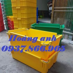 Bán buôn khay nhựa có quai, khay nhựa có quai sắt, sóng nhựa bít có qu
