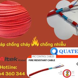FR210G - Cáp chống cháy chống nhiễu + E + GFT Altek Kabel