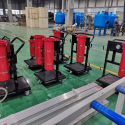 Xe lọc dầu thủy lực, Máy lọc dầu thủy lực di động