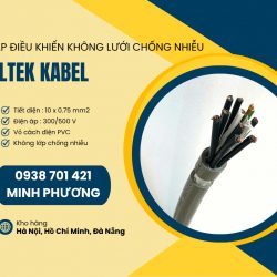 Cáp tín hiệu không lưới chống nhiễu 10x0.75mm2 có sẵn Đà Nẵng, Huế, Bình Định