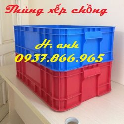 Thùng nhựa đặc B1 giao hàng toàn quốc