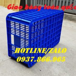 mua sọt nguyên sinh ở đâu, sọt đựng hải sản, khay nhựa rỗng cao 25, són