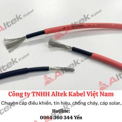 Cáp điện solar 4mm - Cáp điện mặt trời Altek Kabel