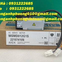 Panasonic MSMD012G1S servo dễ dàng tích hợp - phản hồi nhanh