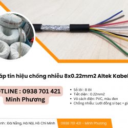 Cáp tín hiệu chống nhiễu 8x0.22mm2 Altek Kabel giao ngay Đà Nẵng, Hà Tĩnh, Thanh