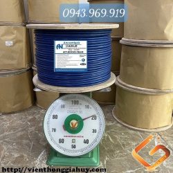 Cáp Mạng ANCOMTECK Cat7 S/FTP 4 Pair 23AWG LSZH BLUE 305m/Cuộn  Chính Hãng