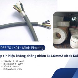 Cáp tín hiệu không chống nhiễu 5x1.0mm2 Altek Kabel Đà Nẵng, Khánh Hòa, Đắk Lắk