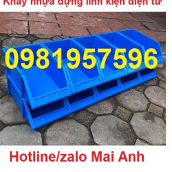 Khay nhựa đựng linh kiện điện tử nhựa nguyên sinh chính phẩm bền bỉ
