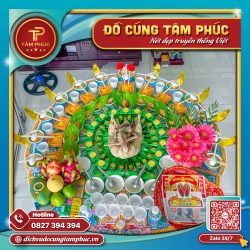 Mâm cúng thôi nôi trọn gói  Mang lại khởi đầu may mắn cho bé yêu của bạn