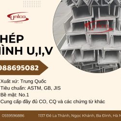 Thép hình U,I,V SS400/Q235B - Unico Steel