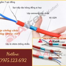 Cáp chống cháy chống nhiễu AL +GFT + E thương hiệu Altek Kabel 