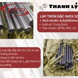 Thanh lý Láp tròn inox 303 - Unico Steel