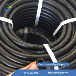 ỐNG CAO SU DẪN DẦU PHI 16 CHUYÊN DÙNG CHO MÁY MÓC CƠ KHÍ