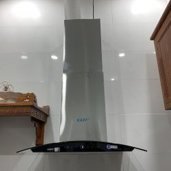 Máy hút mùi kính cong