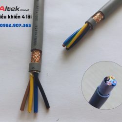 Cáp điều khiển 4 lõi chia màu Altek Kabel giá cạnh tranh