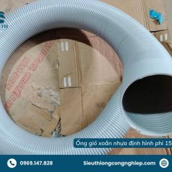 MUA ỐNG GIÓ XOẮN NHỰA ĐỊNH HÌNH PHI 150 CHẤT LƯỢNG TẠI HOÀNG MAI