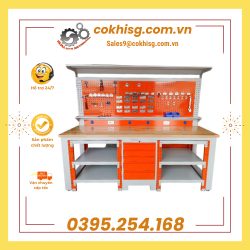Bàn thao tác cơ khí sửa chữa và lắp ráp linh kiện
