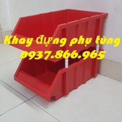 Khay vát đầu có chân chống, khay đựng bulong, khay nhựa có chân chống tâ
