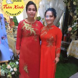 14/4 2. tròn xinh - áo dài sui bigsize dành cho mẹ cô dâu