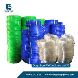 ỐNG NHỰA PVC LƯỚI DẺO PHI 30 - GIẢI PHÁP TỐI ƯU CHO DẪN ĐƯỜNG NƯỚC