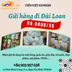Gửi hàng đi Đài Loan - Tiến Việt Express
