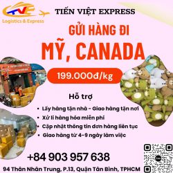 Gửi hàng đi Úc- Tiến Việt Express