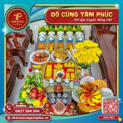 Ý nghĩa của các lễ vật trong mâm cúng nhập trạch.