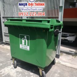 Thùng rác 1100 Lít HDPE Chất lượng