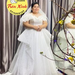VÁY CƯỚI BIGSIZE – KHÔNG CẦN THON VẪN RẤT XINH