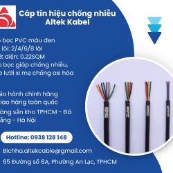 Cáp tín hiệu chống nhiễu 0.22m2 Altek Kabel