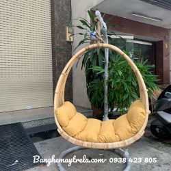 Ghế xích đu treo mây tự nhiên
