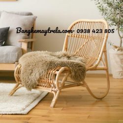 Ghế mây tự nhiên đọc sách phòng ngủ