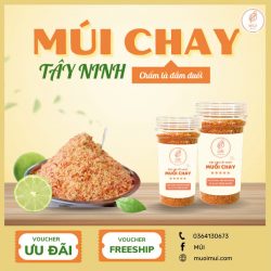Muối tôm chay Tây Ninh- Đặc sản Tây Ninh