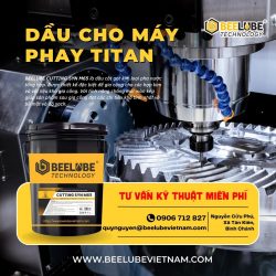 Dầu máy CNC cắt gọt kim loại, trục chính, đường trượt