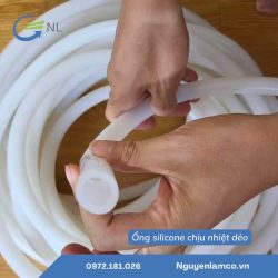 BÁO GIÁ ỐNG SILICONE CHỊU NHIỆT DẺO DẪN KHÍ NÓNG LÊN TỚI 200 ĐỘ C