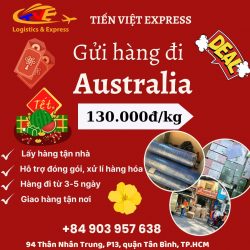 Gửi hàng đi Úc- Tiến Việt Express