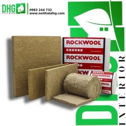 Bông Khoáng Rockwool | Cách Âm, Tiêu Âm, Chống Cháy