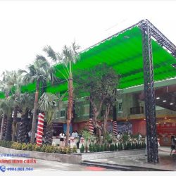 Mái che quán cafe sân vườn - tại TPHCM