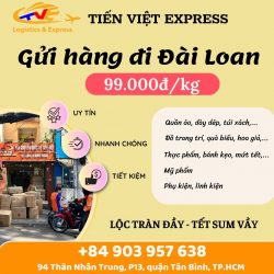 Gửi hàng đi Đài Loan - Tiến Việt Express