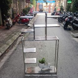 Kệ để hoa inox