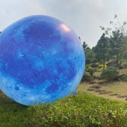 Mô hình hành tinh 3D bơm khí ( Giá liên hệ )