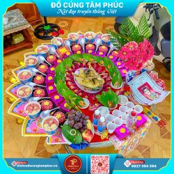Vì sao khi cúng mụ cho bé không thể thiếu bộ đồ thế ?