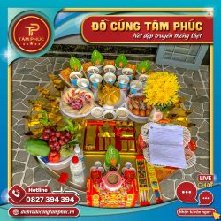 Mâm cúng động thổ xây nhà cần chuẩn bị những lễ vật gì.