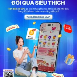 Vào App Mypoint: Tích điểm chi tiêu – Đổi quà siêu thích